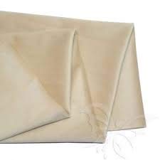 RENKALIK - Velluto Colore Avorio 50X70CM - da Utilizzare per Realizzare Decorazioni Come Fiori, Vestiti di Bambole e Tanto Altro.