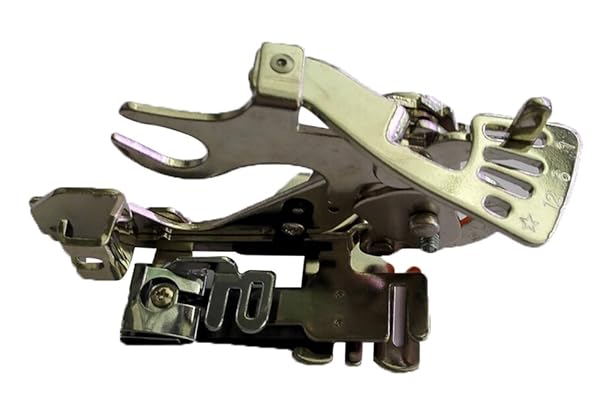 Ruffler Sewing Machine Presser Foot - Fits All Low Shank Singer, Brother, Babylock, Husqvarna Viking (Husky Series), Euro-pro, Janome, Kenmore, Sliver, Juki, Bernina (Bernette Series), New Home, Simplicity, Necchi and Elna Sewing Machines by MANDY