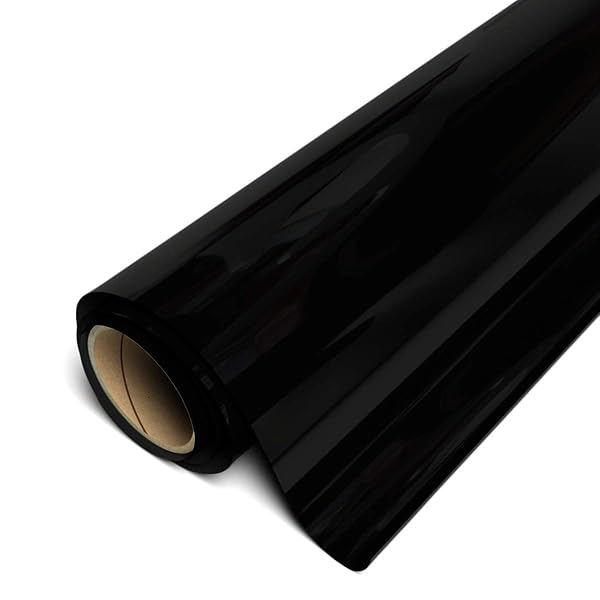 SISER EasyWeed Matte Nero 11,8 "x15ft - Ferro su Vinile trasferibile a Caldo