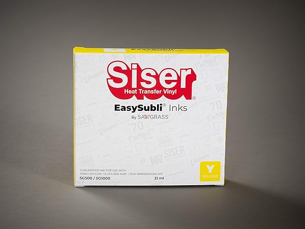 Sawgrass SG500/SG1000 Siser EasySubli SG500/SG1000-Cartuccia d'inchiostro Giallo (31ml), Multi, Taglia unica