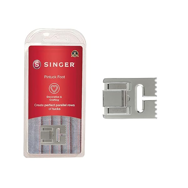 Singer Pintuck Snap-On Presser Foot for Low-Shank Sewing Machines by Sewing Company