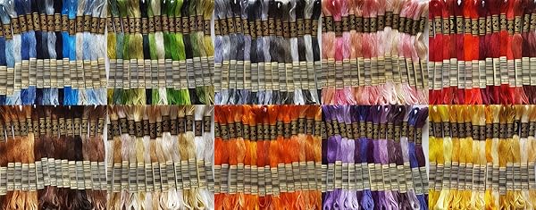 Starter Pack di filo art. 117 8 m matasse a punto croce DMC – scelta di 15 – 100 confezione quantità