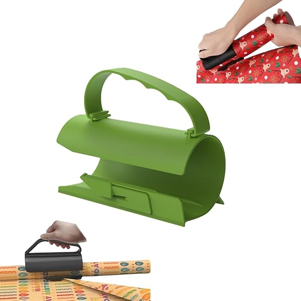 Taglierina di carta da imballaggio di Natale taglierina di carta da regalo Semplice veloce e sicuro Taglierina di carta Coupon di carta Regalo di Natale Vacanze Carta da imballaggio Strumenti