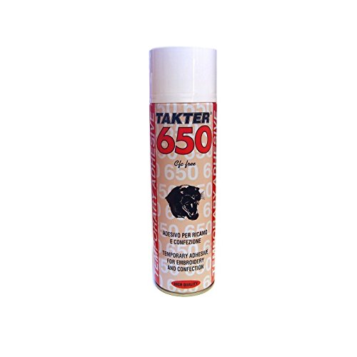 Takter 650 - spray fissativo adesivo, per qualsiasi tipo di tela e tessuto, 500 ml