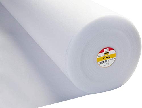 Vlieseline/Vilene Volume Fleece Fusible H640 90 cm – Bianco – al metro