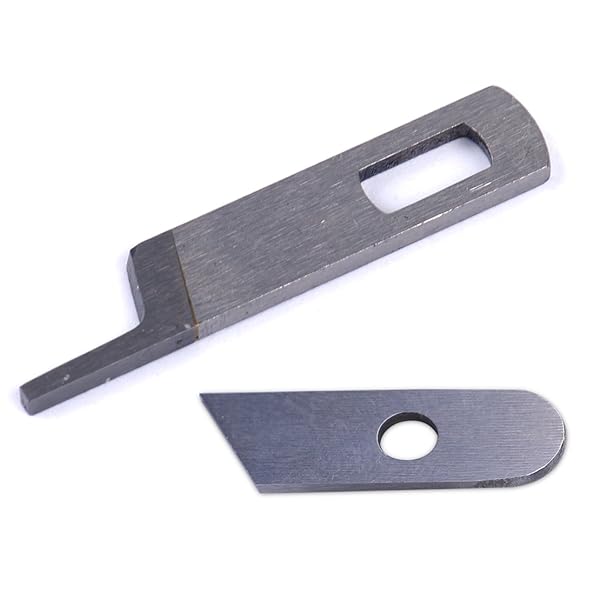 eastar superiore e inferiore coltello lama Fit per Singer Serger Machine 14 CG754 412585 550449