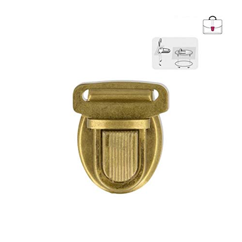 M & C - Clip per Cartella, Colore: Oro Antico