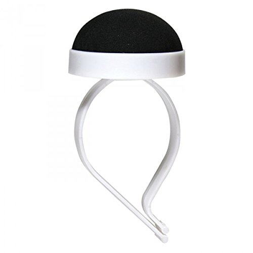 Mediac - Bracciale porta spilli adattabile, colore nero