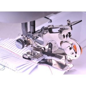 Pedino pieghettatore per tutte le macchine da cucire ad attacco basso, compatibile con Brother, Babylock, Husqvarna Viking (serie Husky), Euro-Pro, Janome, Kenmore, White, Juki, Bernina (serie Bernette), New Home, Simplicity, Necchi ed Elna