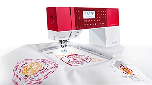 Pfaff creative 1. 5 con 1000 ricami omaggio 5 anni di garanzia ed embroidery intro - immagine 3