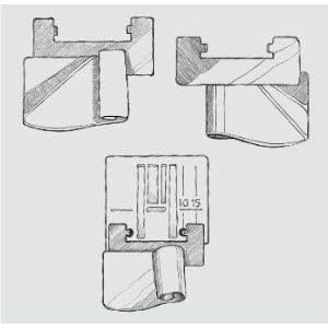 Piastrina per orli da 10 mm husqvarna viking - immagine 4
