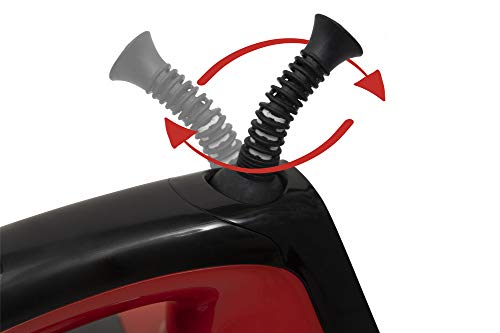 Singer steamlogic plus 7070 iron with 1775 watts, 45 minutes of continuous steam output, and 300 ml tank capacity, red - immagine 3