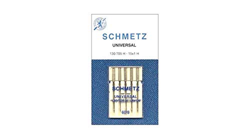 Schmetz 5 aghi universali per macchina da cucire, 130/705 (etichetta in lingua italiana non garantita)