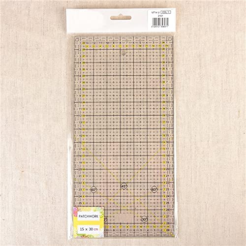 mdc - Righello per patchwork, 15 x 30 cm